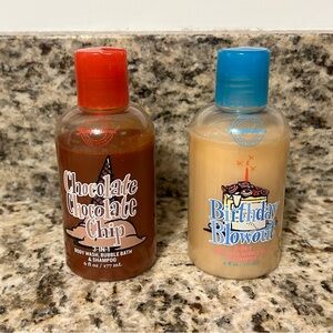 Bath & Body Works Temptations Chocolate Chocolate Chip & Birthday Blowout